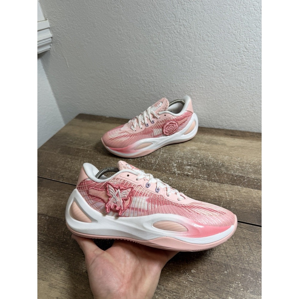 Rigorer Austin Reaves AR1 Valentine Pink White Basketball Sneaker Mens Size 7